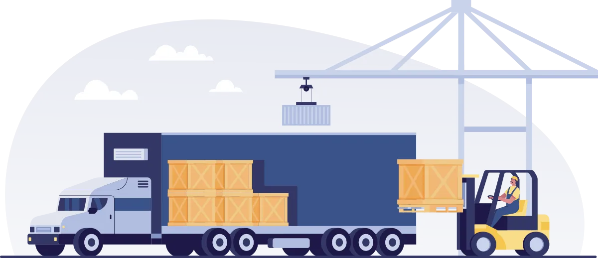logistic graphic lcl thai china